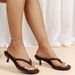 European And American Foreign Trade Plus-size Women's Sandals 2026 New Summer High-heeled Shoes Simple Fashion Casual_vogvips.com