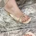 Springnew Arrival Little Mom Sense Rhinestone Outwear Sandals Women's Silks And Satins Square Toe High Heel Sandals Open Toe Stiletto Heel_vogvips.com