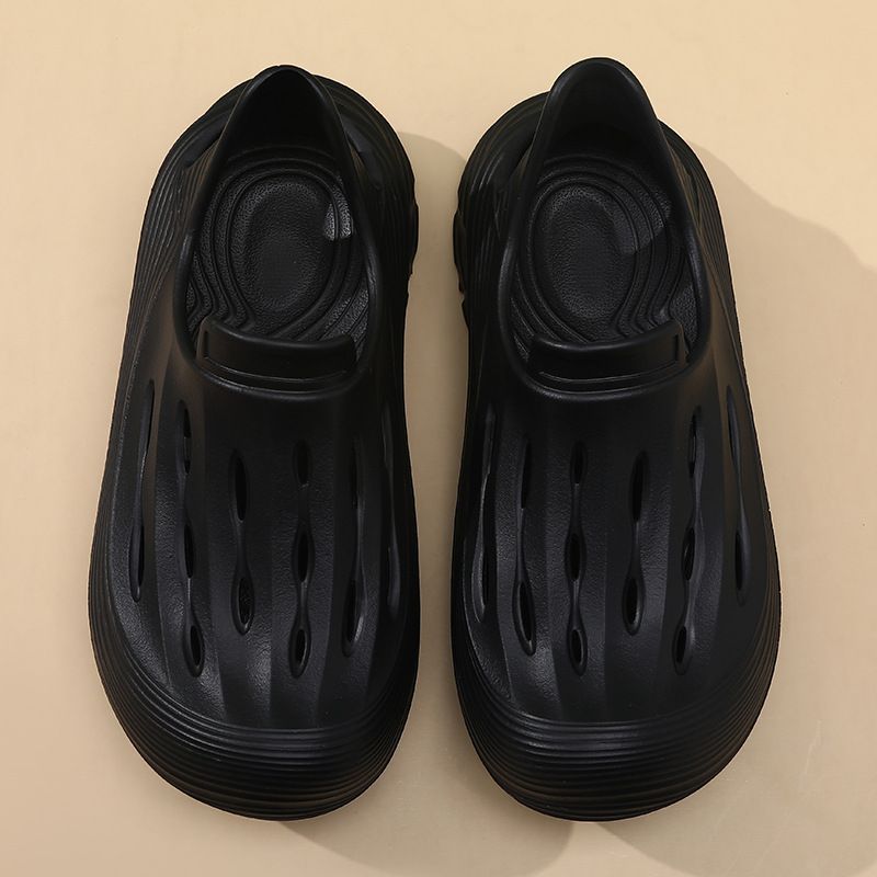 Men's Summer Clogs Breathable Wear-Resistant EVA Non-Slip Height Increasing Sandals Walking On Clouds Feel Outdoor Beach Shoes_vogvips.com