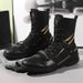 Boxing Shoes Sanda Fighting Training Shoes Wrestling Shoes Men And Women High Top Boxing Shoes Wholesale Youth Fighting Shoes_vogvips.com