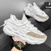 Men's Summer 2025 New Mesh Breathable Sports Versatile Casual For Teenagers Thick Sole Height Increasing Dad Shoes_vogvips.com