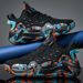 Quality Basketball Brand Men Sneakers Luxyry Design Mesh Breathable Sports High Top Anti-slip Casual Shoes_vogvips.com