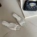 First Encounter Season Wave Point Bowknot Flip-flops Female Summer Wear Large Size Square Head Thick Heel Heel Low Heel Exposed Toe Cool_vogvips.com