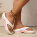 Flip-flops Women's Outerwear EVA Seaside Wear Beach Women's Pinch Sandals Beach Flip-flops_vogvips.com