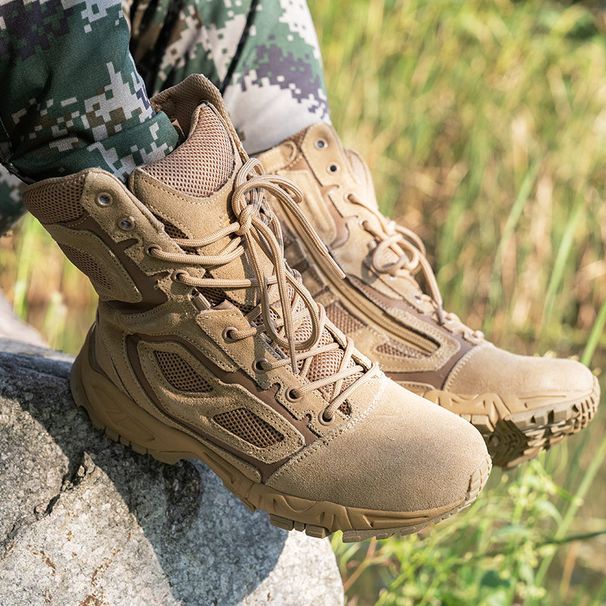 Sand Magnum Combat Boots Elite Starscream Ultra-light Combat Boots Breathable Men's Shoes Tactical Boots Outdoor Off-road Boots_vogvips.com