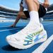 New Couple's Sports Casual With Carbon Plate Soft Sole, Fashionable Lightweight Running Shoes Students,_vogvips.com