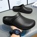 Non-slip Surgical Shoes Men's And Women's Nurses Operating Room Slippers Care Room Rubber Overhead Shoes_vogvips.com
