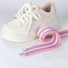 Shoe Accessories Open Smile Bread Shoelaces Canvas Shoes Dad Shoes Men And Women Black And White Bold Round Shoelaces Suitable_vogvips.com