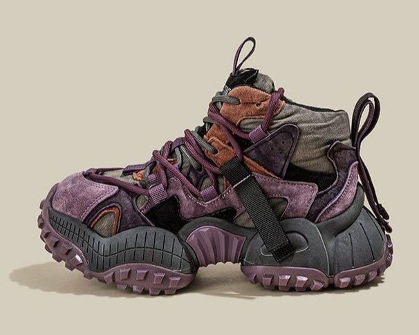 Thick Soled High Top New Fashion All Match Trend Casual Street Shoes_vogvips.com