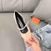 H Family 2025 New Fashion Korean Style Simple Versatile Satin One-strap Mary Jane Flat Shoes Comfortable Women_vogvips.com