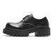 ShoeVault Large Couple British Style High-end Derby Business Formal Thick-soled Height-increasing Commuter Black Leather Shoes_vogvips.com