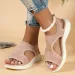Women Shoes 2024 New Mesh Summer Platform Sandals Women Open Toe Wedge Sandals Ladies Light Casual Shoes Zapatillas Muje_vogvips.com