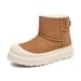 BUFFNY Winter Snow Boots For Men & Women – Suede Round Toe Slip-On Casual Boots With Thick Sole, Warm Faux Fur Lining, Anti-Slip Rubber Outsole_vogvips.com