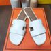 In Stock: 2026 Summer New Thick-Soled Women's Slippers In Green Denim With Velcro Strap, Slip-On Outdoor Birken Stock_vogvips.com