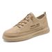 Summer New Breathable Thin Small White Men's Versatile Leather Casual Board Work Trendy Shoes_vogvips.com