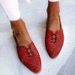 Women's Flat Pointed-Toe Woven Sandals - Breathable Summer Casual Shoes For Wide Feet (Sizes 34-43, Multiple Colors)_vogvips.com