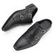 Men's business dress shoes senior sense personality design half drag_vogvips.com