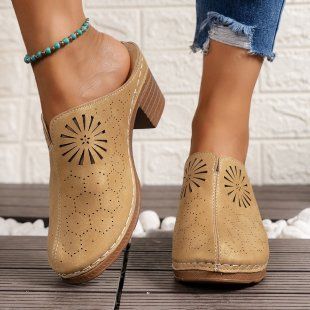 Summer Wedge Heeled Women's Sandals Large Size High Heeled Sandals For Women_vogvips.com