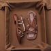 Vintage Fashion Cross Strap Genuine Leather Open Toe Sandals For Women Summer 2024 New Comfortable Flat Roman Shoes_vogvips.com