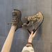 Thick-Soled Cortez 2025 Autumn Women's Internet Celebrity Popular Casual Fashion Versatile Petite Dad Shoes For Women_vogvips.com