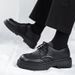 Autumn New British Style Casual Leather Thick Sole Height Increasing Simple Versatile Low-top Lace-up Men's Shoes_vogvips.com