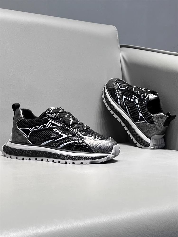 Men's Casual Sports Shoes, High-quality Outdoor Shoes, Breathable Mesh Sports Casual Shoes, Large Size Men's Shoes, Two-color Br_vogvips.com