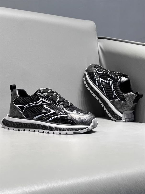 Men's Casual Sports Shoes, High-quality Outdoor Shoes, Breathable Mesh Sports Casual Shoes, Large Size Men's Shoes, Two-color Br_vogvips.com