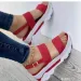 Women's Summer New Woman Low Platform Sandals Heeled Fashion Female Footwear Wedges Shoes_vogvips.com
