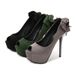 Autumn Super Hentian High Thin Waterproof Platform Fish Mouth Velvet Inner Heightening Women's Single Shoes Heel Bow_vogvips.com
