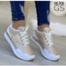 Wish Foreign Trade Plus Size Women's Sports Shoes 2023 Spring New Breathable Color Block Casual Running Sneakers_vogvips.com