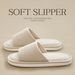 Japanese-style Cotton And Linen Slippers, Suitable For All Seasons, Women's Indoor Home High-end Linen Sweat-absorbing Slippers, Fabric Slippers For Men_vogvips.com