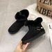 Snow Boots For Women New Winter Warm Fur Integrated With Plush Thick Bread Northeast Cotton Shoes_vogvips.com