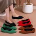 European And American Foreign Trade Large Size Casual Flat Loafers 2025 Autumn New Pointed Soft Sole Outdoor Shallow_vogvips.com