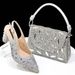 Women’s Shoes Pointed Heels & Matching Clutch Set – Pumps (Dazzling & Stable)_vogvips.com