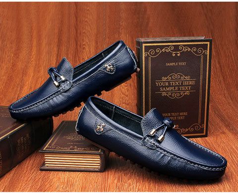Mens Walking Formal Shoes Casual Shoes Loafers Moccasins Business Dress Fashion_vogvips.com