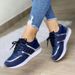 SHLIANG Sneakers Women Platform Leather Patchwork Woman Casual Shoes Sport Ladies Outdoor Running Vulcanized Shoes S0029_vogvips.com