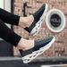 Autumn New Korean Edition Sport Style Blade Elastic Weaving Canvas Casual Trendy Men's Shoes_vogvips.com