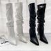 Women's Stacked Boots – 7cm Stiletto Knee-High Boots (2 Colors)_vogvips.com