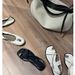 Women's Gladiator Sandals (Metallic Accent Cross-Strap Flat Slides - Adjustable Toe Loop & Ankle Wrap For Beach & Casual Wear)_vogvips.com