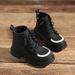 Children's 2025 Winter New Korean Style Fashion Boys' Short With Fleece Girls' Martin Chimney Boots_vogvips.com