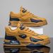 Men's Retro Chunky Sneakers - Deconstructed High Street Casual Shoes, Y2K Geometric Print Platform Sneakers For Young Men_vogvips.com