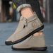 European Warm Series Billion Forest Tree Martin 2025 Autumn New High-top Thick-soled Shoes Men's Fashion Hiking Outdoor Work Boots_vogvips.com
