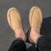 Men's Genuine Leather Mule Slippers Breathable Open-back Loafers Hand-stitched Non-slip Thick Sole Casual Slip-on Shoes_vogvips.com