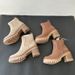 ShoeVault 2025 Winter New Elastic Short Daily Wear Slip-On Chunky Heel Boots Plus Size Women's Shoes Wholesale_vogvips.com