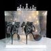 Women's Crystal Princess High Heeled Sandals One Strap Stiletto Wedding Shoes Spring Autumn Bride 18th Birthday Bow Knot_vogvips.com