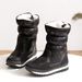 Winter New Fashion Trend Thickened Snowproof Anti-Slip Warm Ski Lightweight Mid-Calf Cotton Shoes Women's Snow Boots_vogvips.com