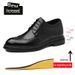 Men's Leather Wedding Dress Shoes Brogue Formal Heightening Brock Business Dress Men's Shoes_vogvips.com