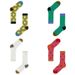 New Autumn And Winter Unisex Textured Dot Crew Socks – Soft Cotton With Cozy Terry Lining – Stylish Color Blocking – Perfect For Casual & Home Wear_vogvips.com