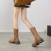 Thick Sole Embroidered Western Mid-Calf Riding High Tube Long Autumn Winter New Breathable Height Increasing Women Boots_vogvips.com