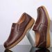 ct Suitable For All Seasons New Men's Genuine Casual Business Formal Brogue Non-Slip Soft Leather Wear-Resistant Sole Dad Shoes_vogvips.com